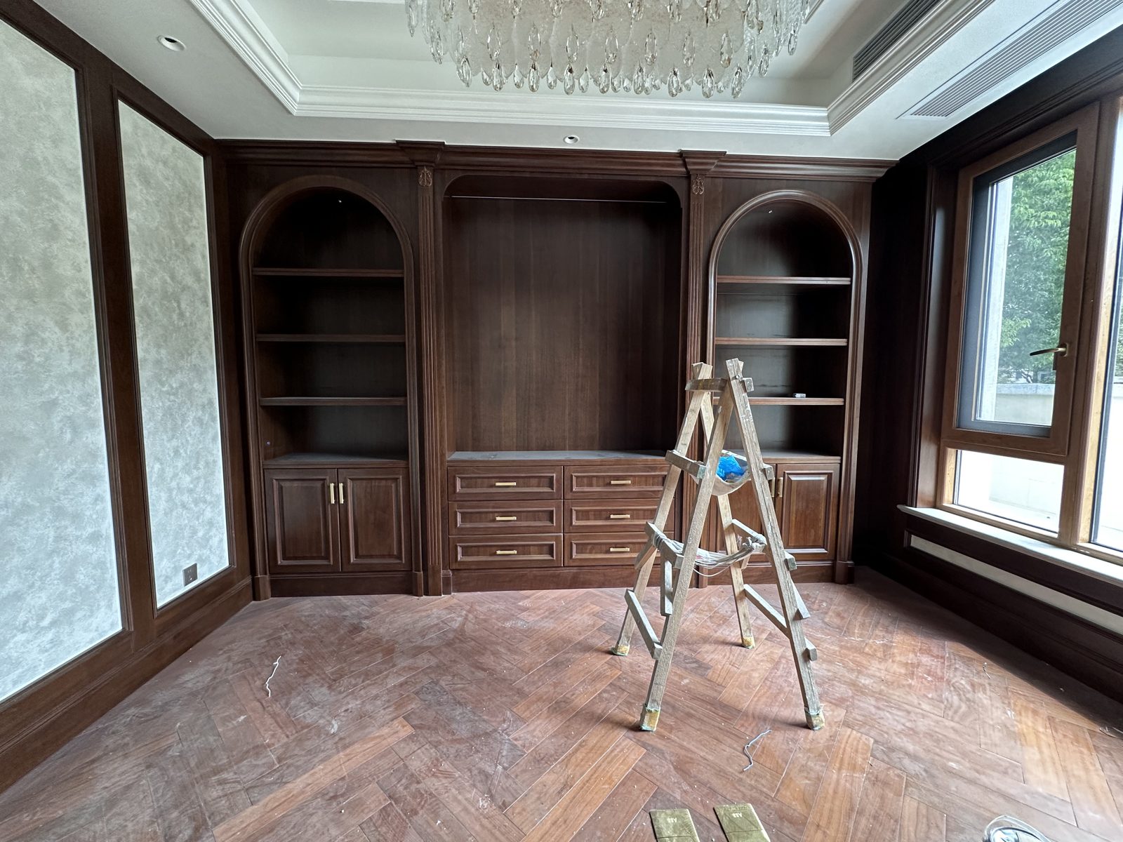 佘山御庭施工中